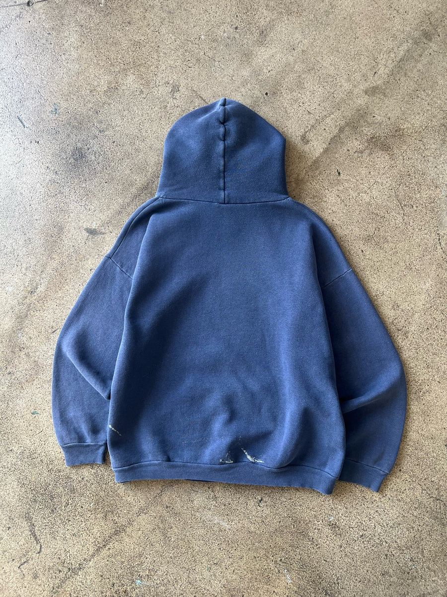 1970s Russell Faded Navy Hoodie