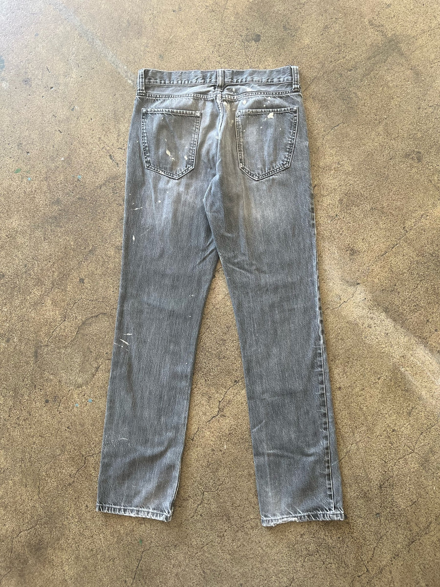 2000s American Rag Slim Straight Gray Jeans 32