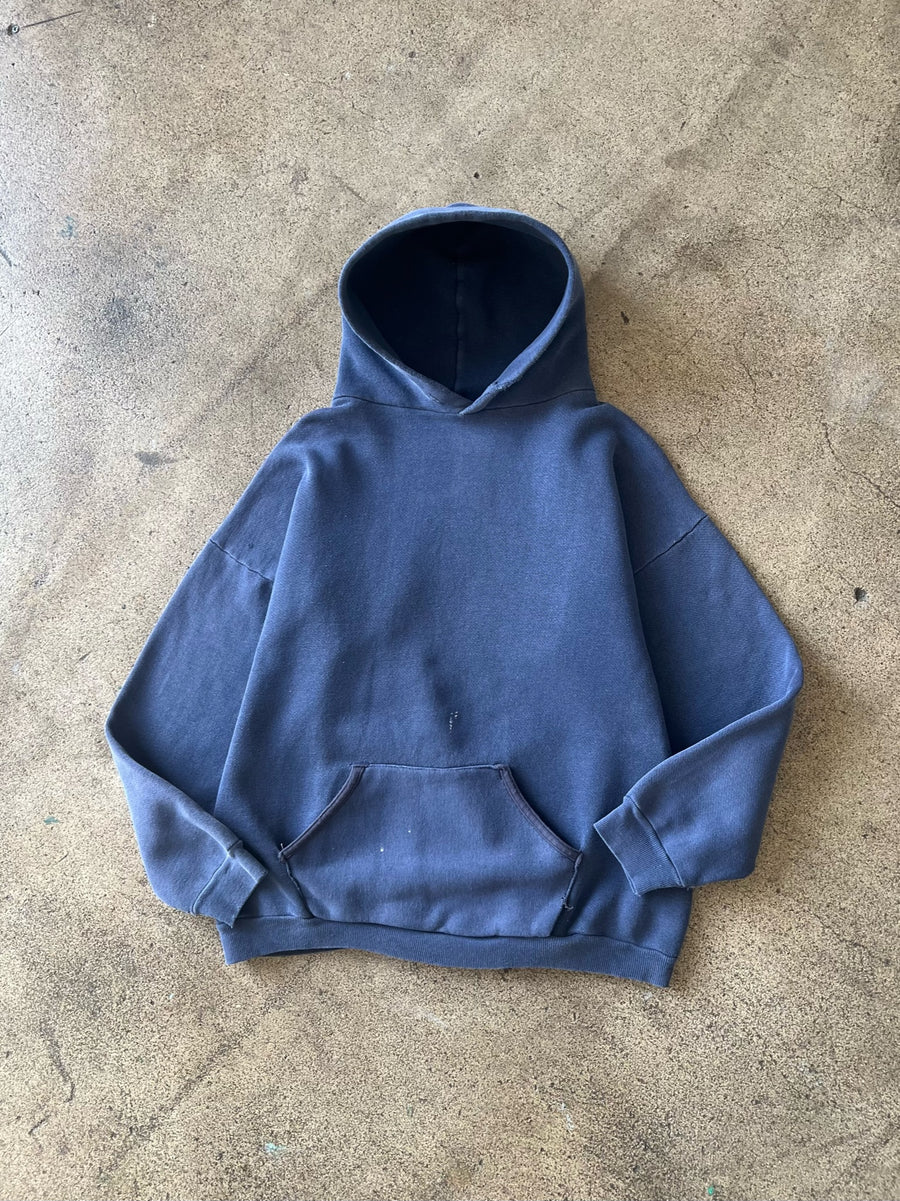 1970s Russell Faded Navy Hoodie