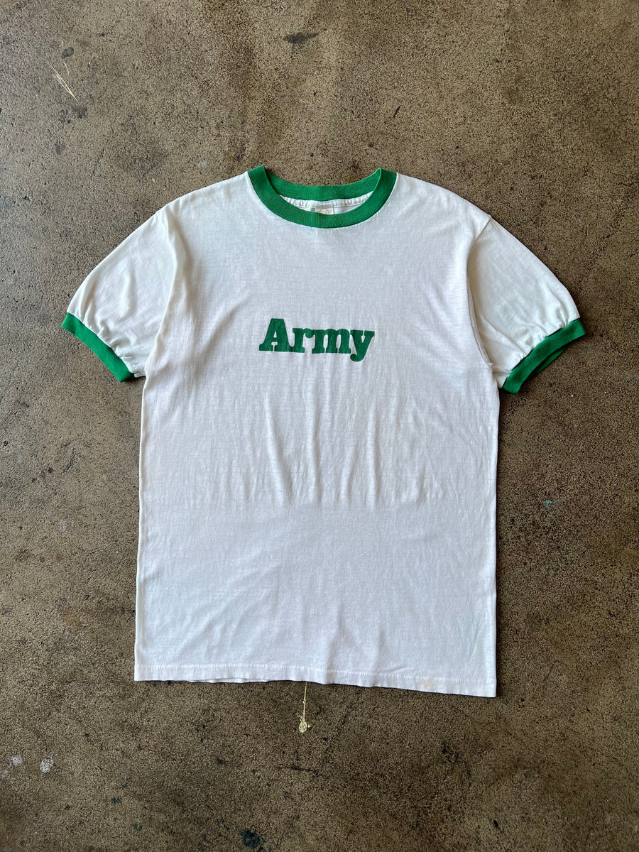 1980s Army Ringer Tee