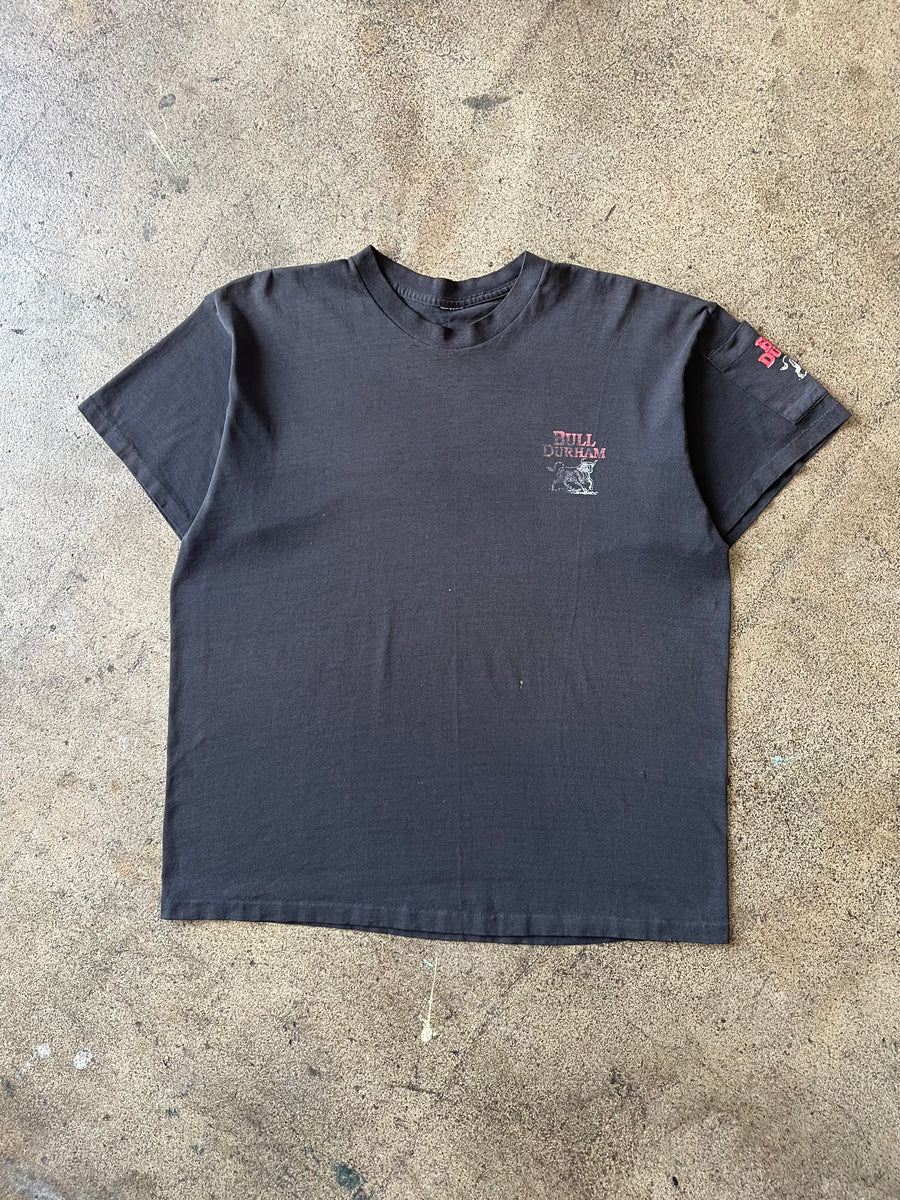 1990s Bull Durham Faded Black Tee