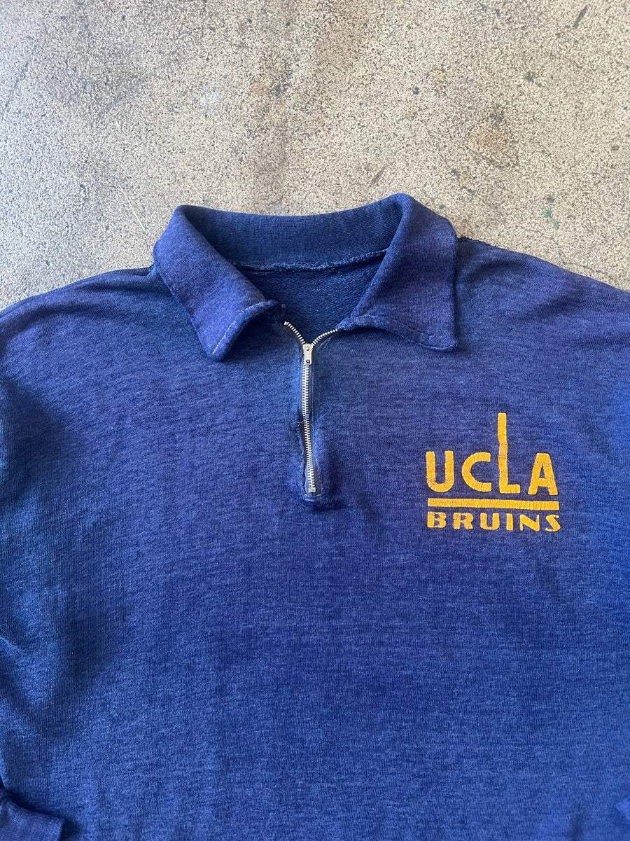 1970s UCLA Bruins Quarter Zip Sweatshirt