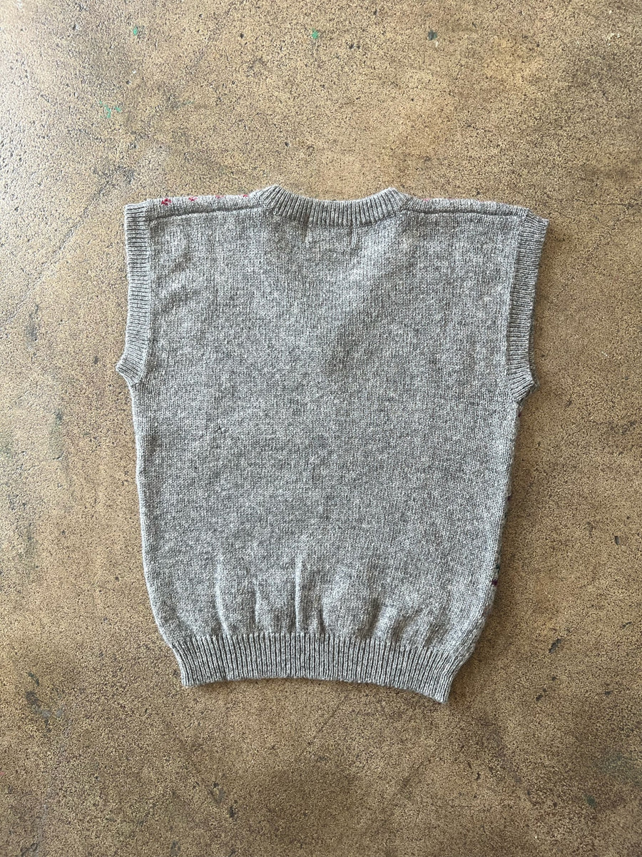 1990s Equestrian Sweater Vest
