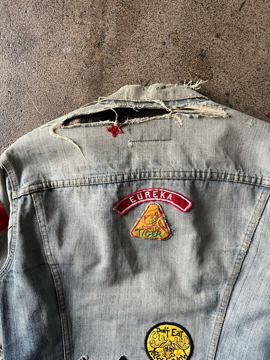 1970s Levi's Type III Faded & Patched Jacket