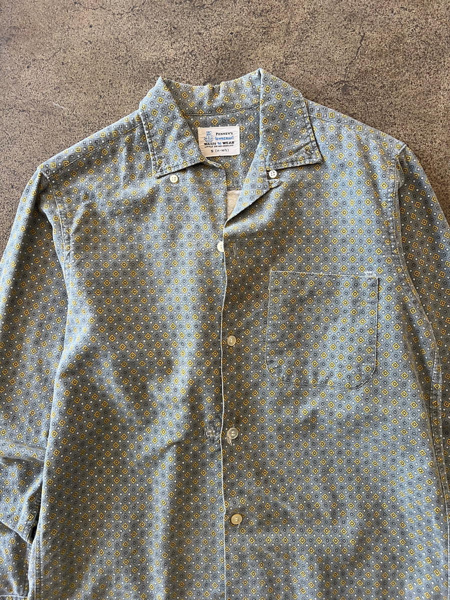 1950s Towncraft Loop Collar Shirt