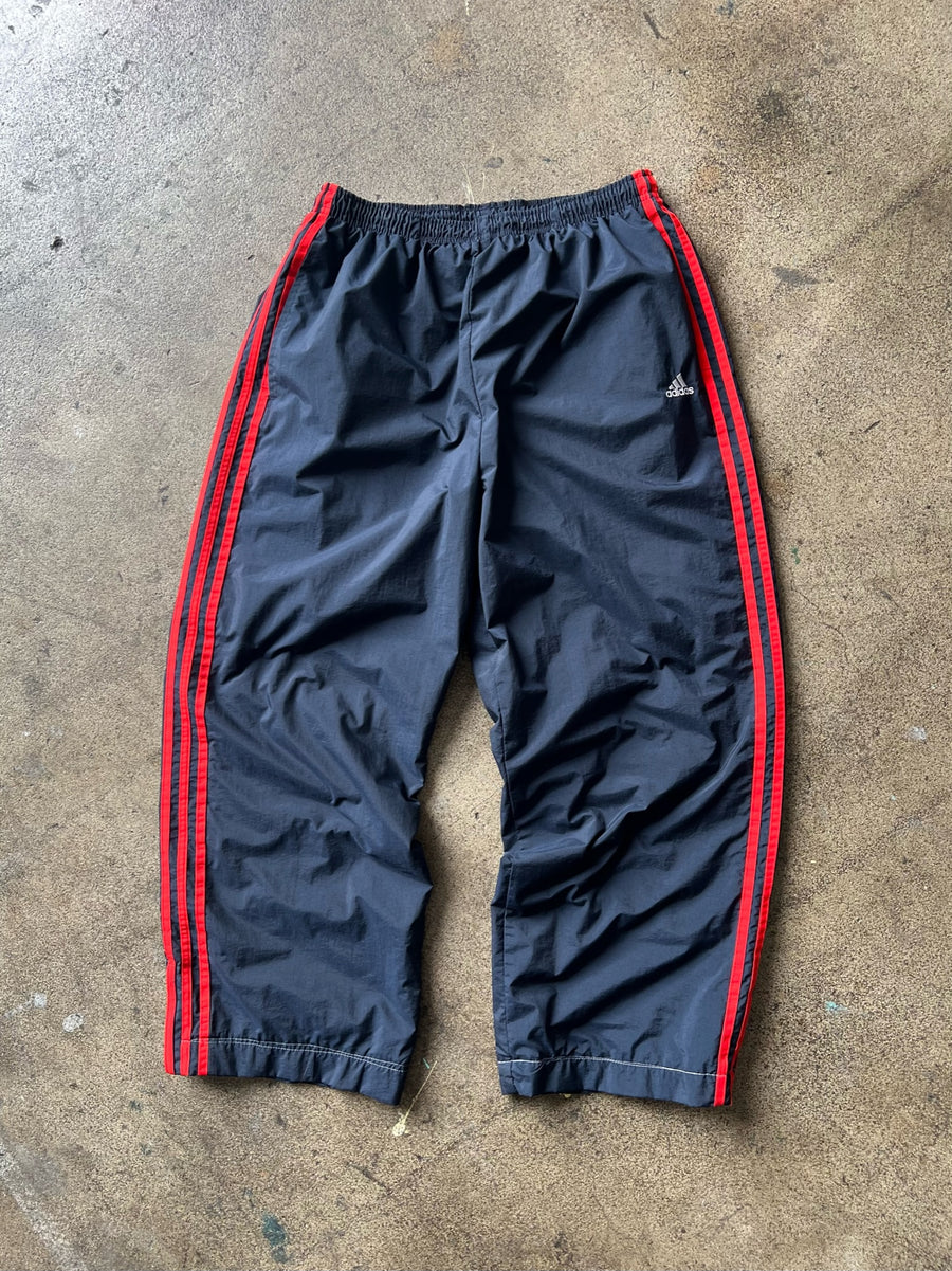 2000s Adidas Blue and Red Track Pants