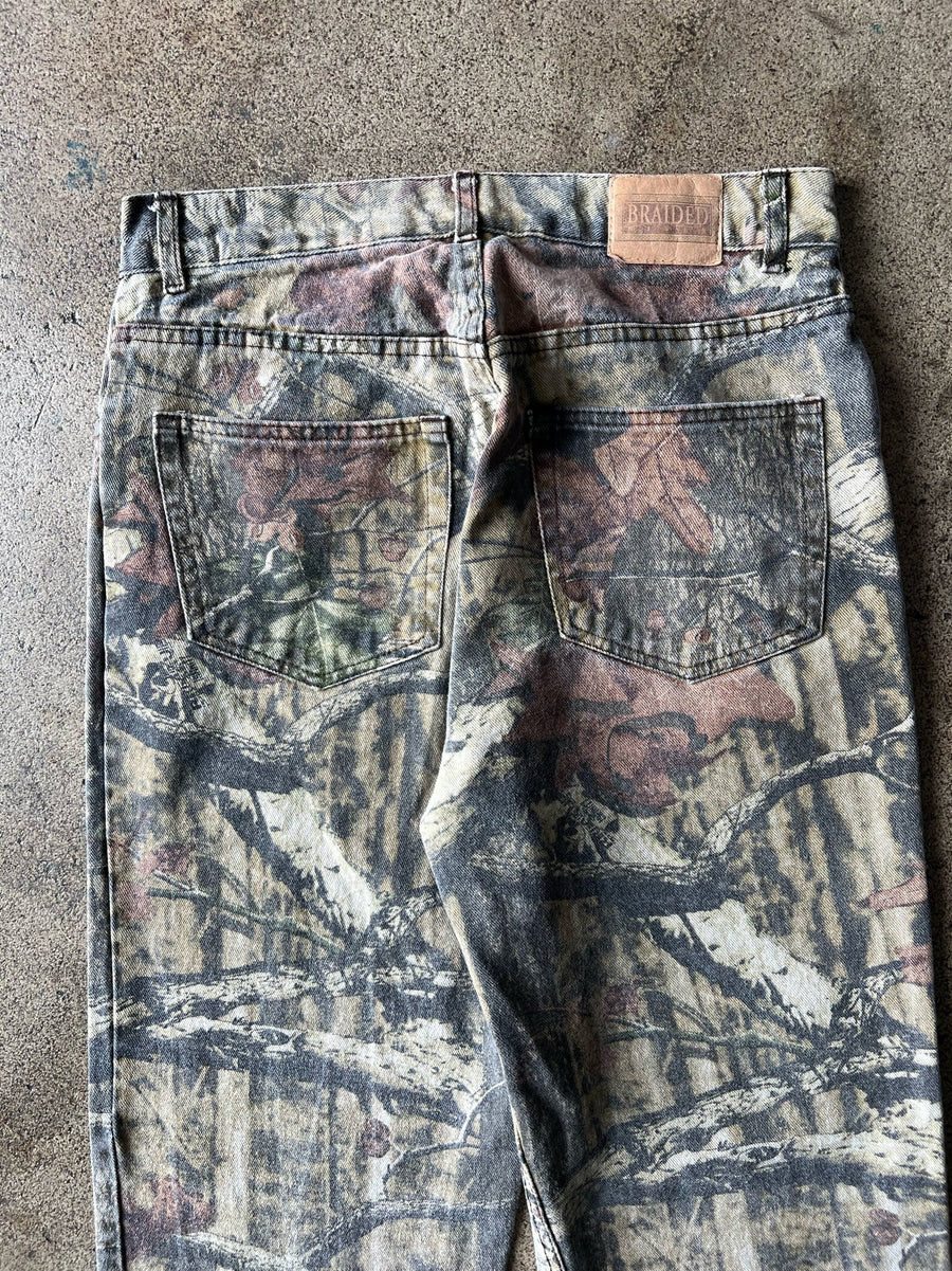 1990s Mossy Oak Camo Pants 30