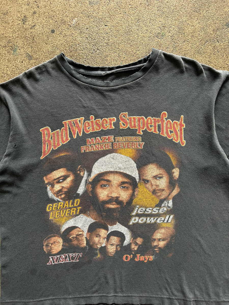 1990s BudWeiser Superfest Boxy Tee Faded