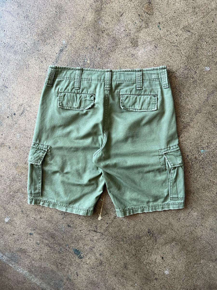 2000s D&S Ralph Lauren Green Cargos 32