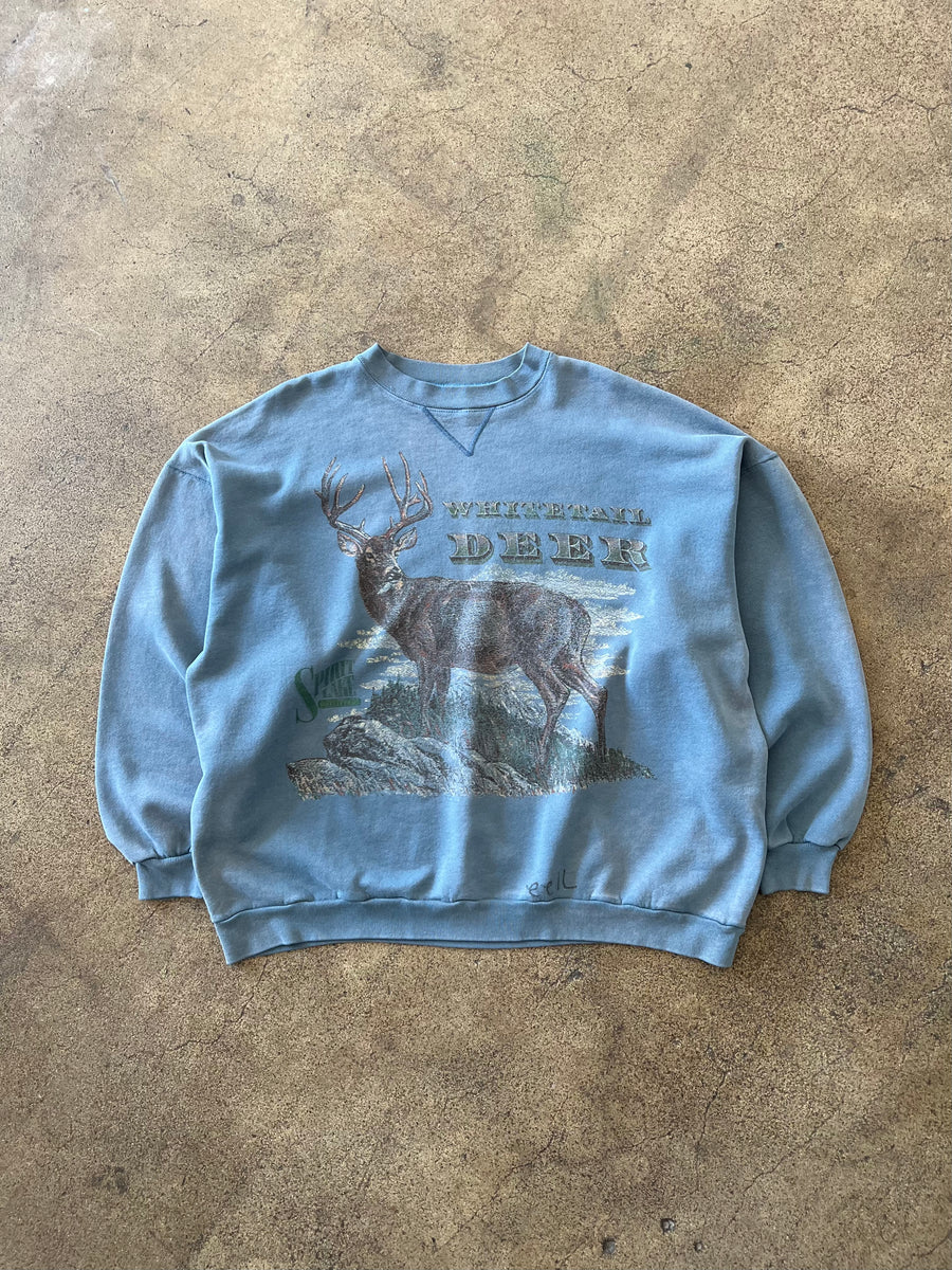 1990s Deer Crewneck Sweatshirt