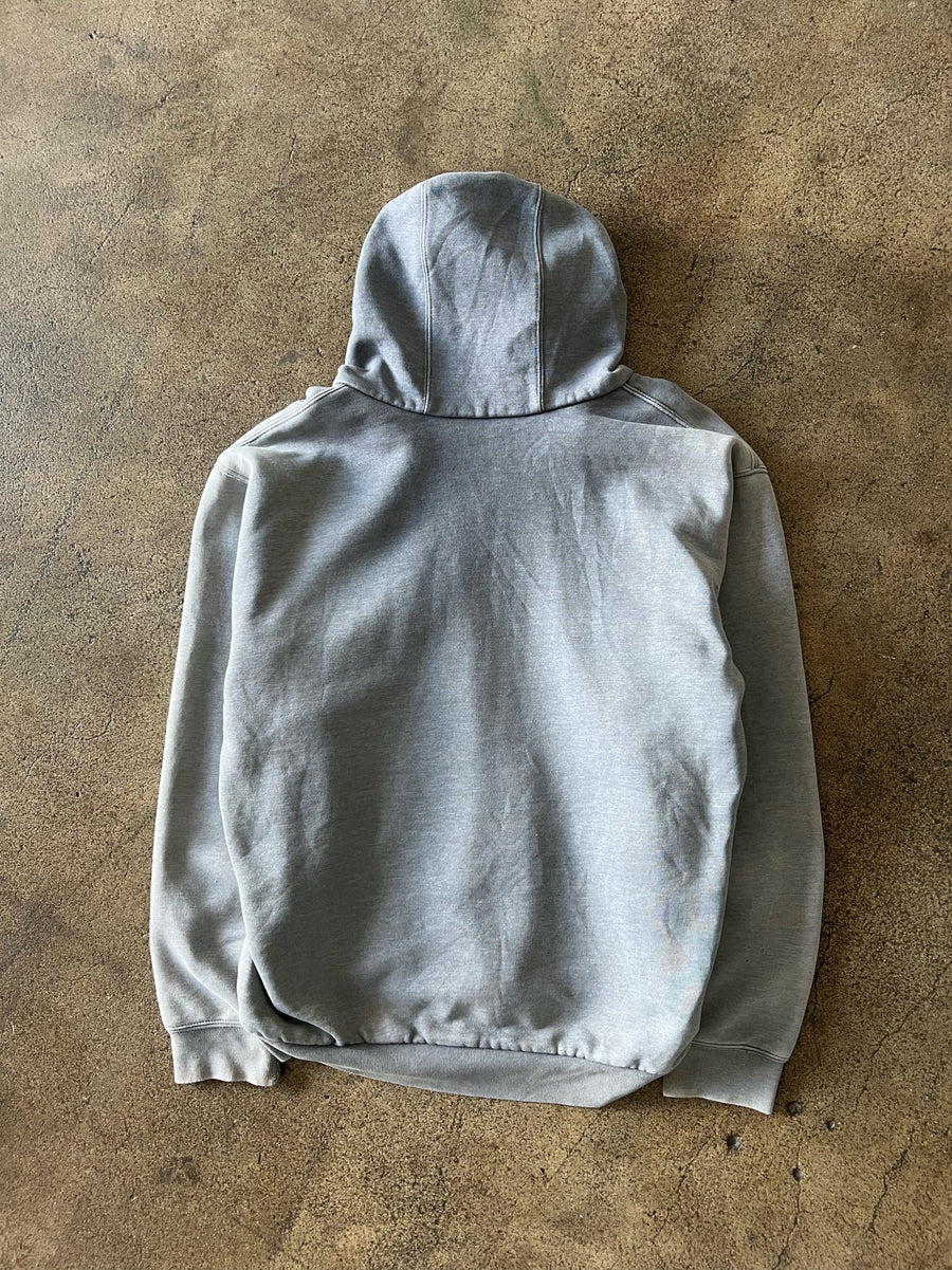 2000s Carhartt Faded Gray Zip Hoodie