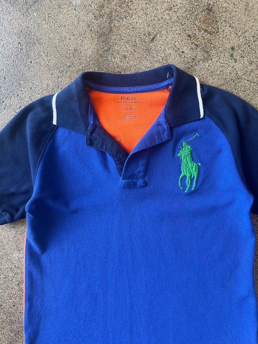 2010s Ralph Lauren 3 Tone Polo