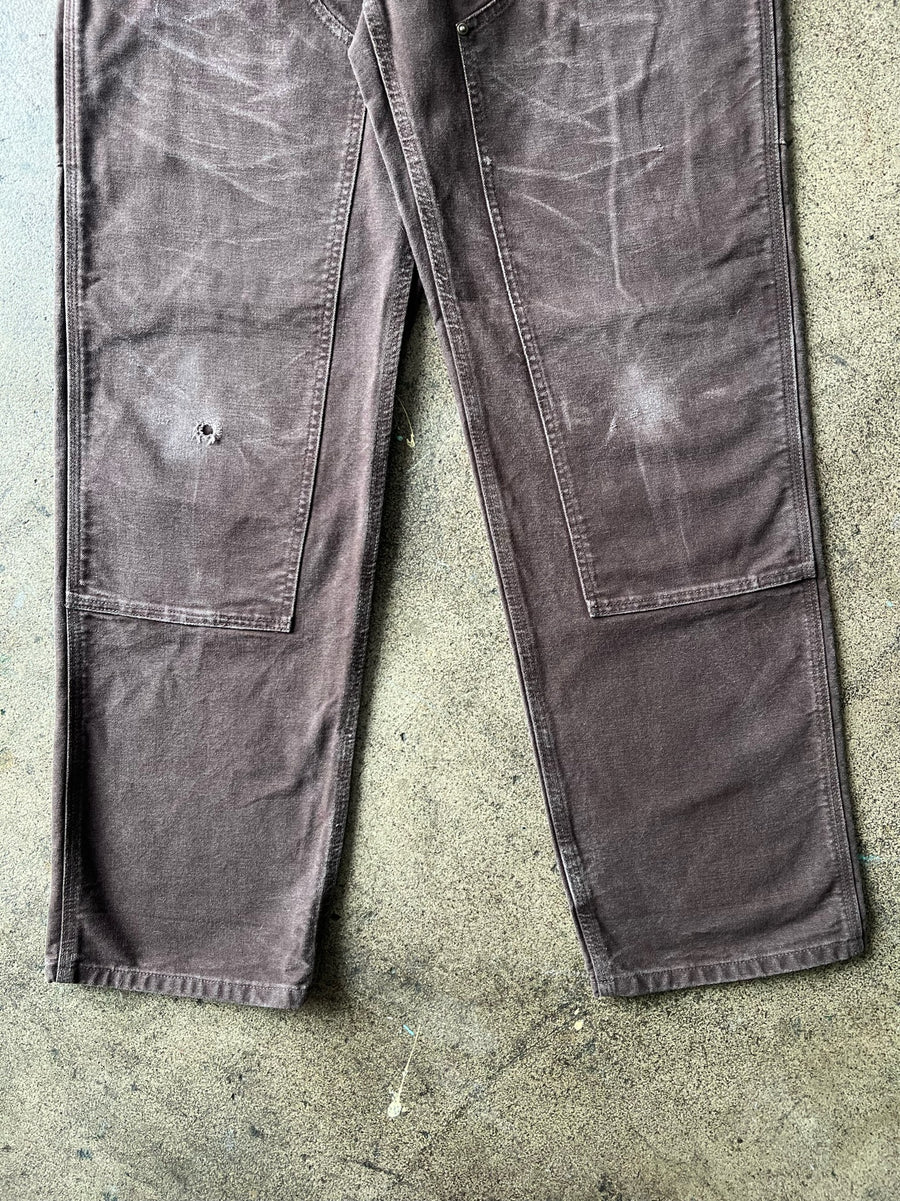 2000s Carhartt Faded Brown Double Knees 34