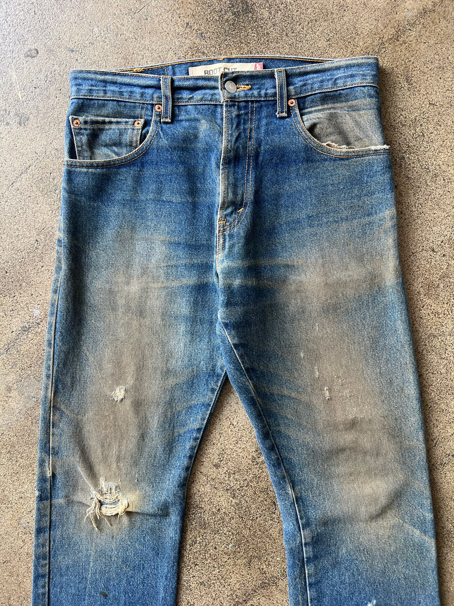 2000s Levi's 517s Mud Wash Jeans 31