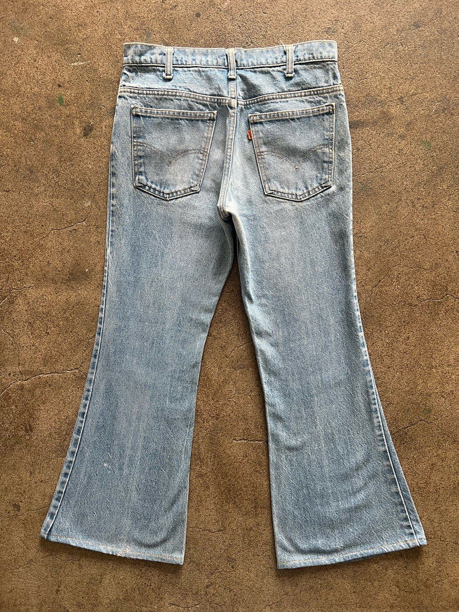 1970s Levi's 684 Orange Tab Jeans 32