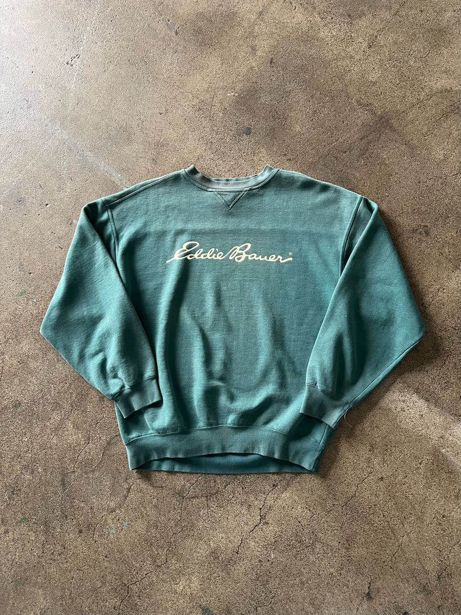 1990s Eddie Bauer Crewneck Sweatshirt Faded