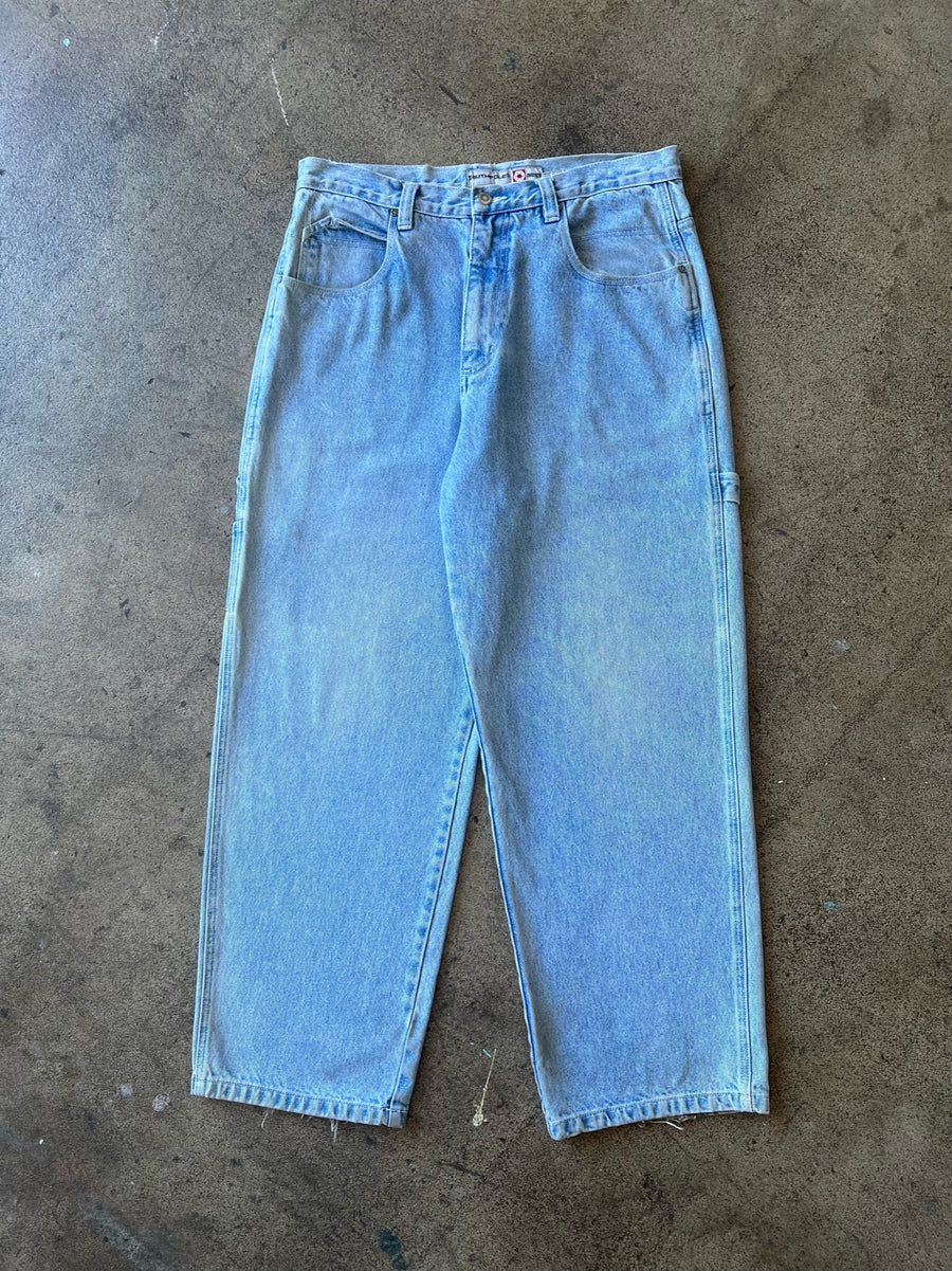 2000s South Pole Baggy Jeans Faded 34