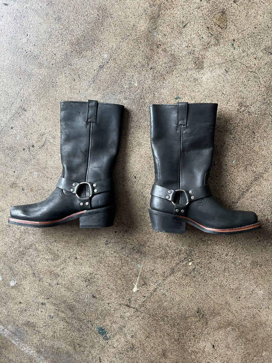 2000s Harley Davidson Leather Riding Boots