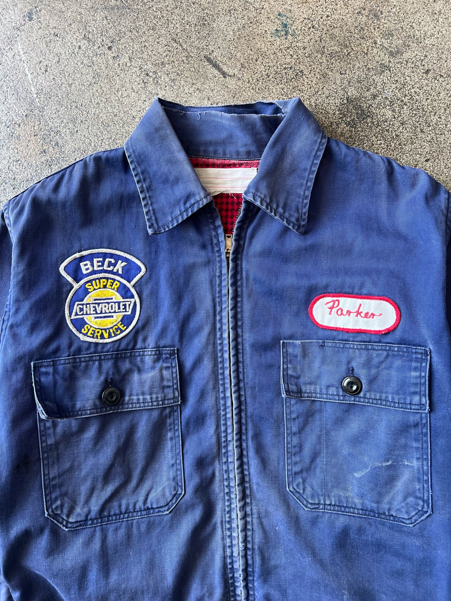 1960s Two Pocket Chevy Work Jacket