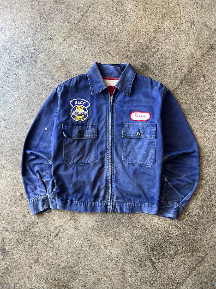 1960s Two Pocket Chevy Work Jacket