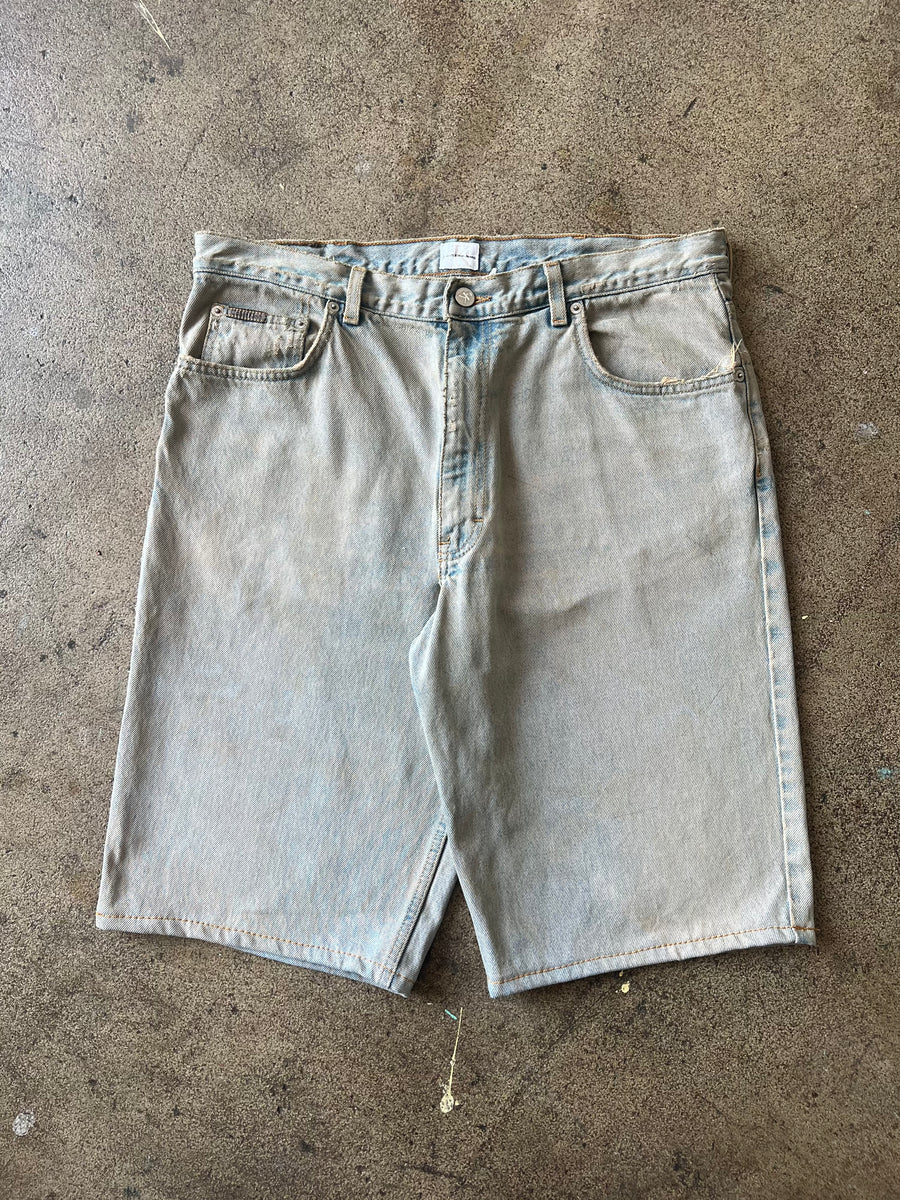 2000s Calvin Klein Dirty Wash Jorts 35