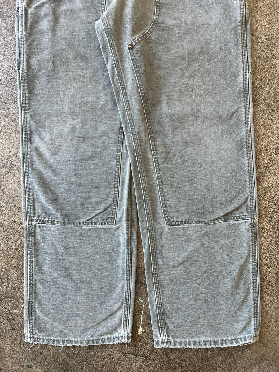 1990s Carhartt Double Knees Moss Green 35