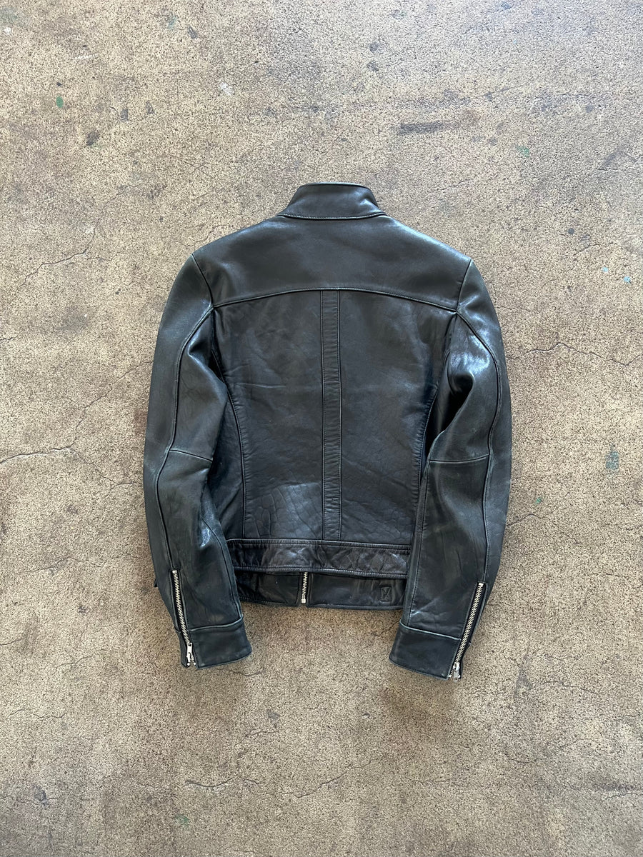 2000s Mossimo Faded Leather Jacket
