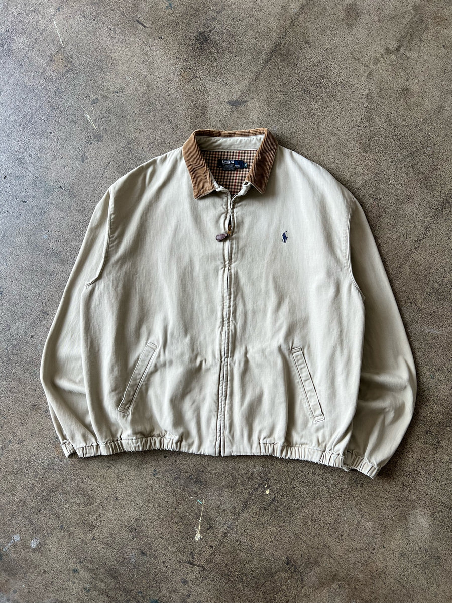 1990s Polo Ralph Lauren Beige Jacket