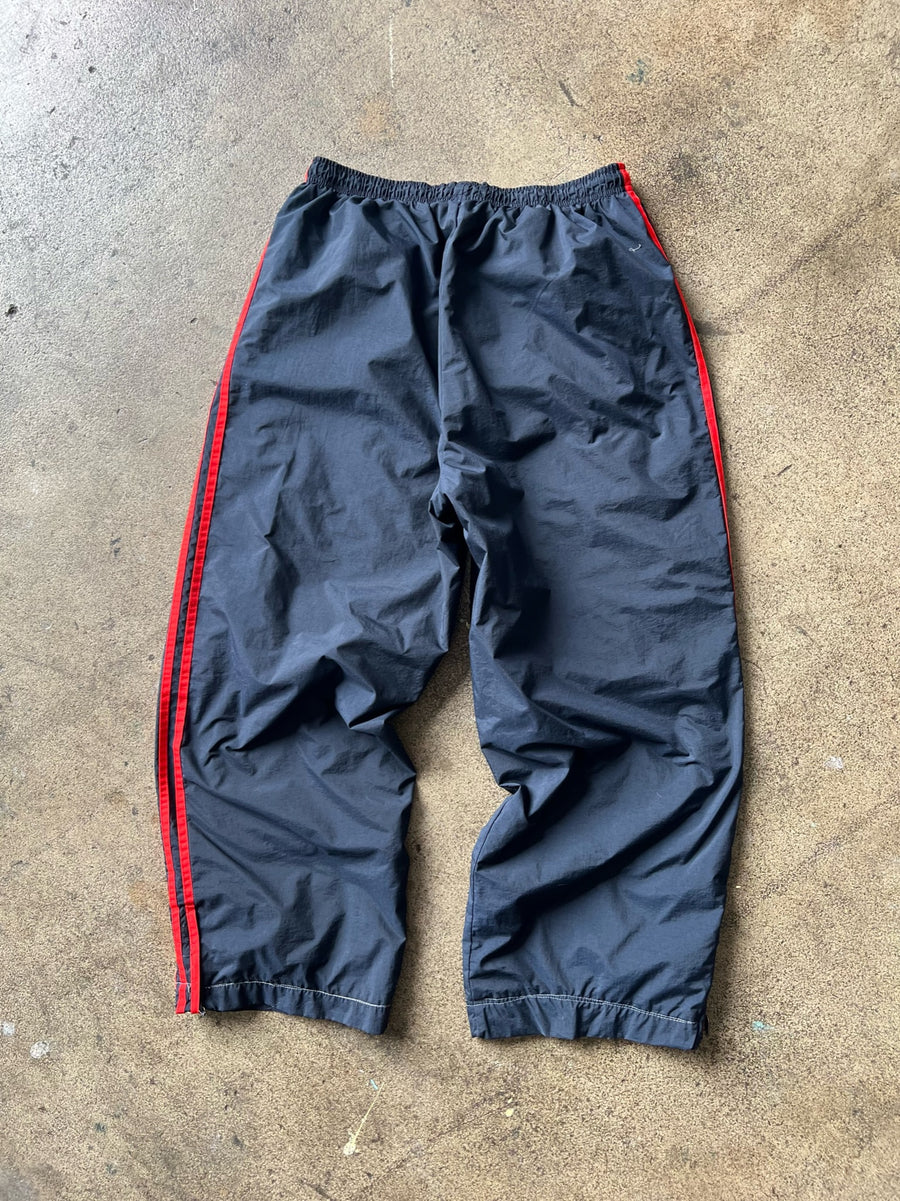 2000s Adidas Blue and Red Track Pants
