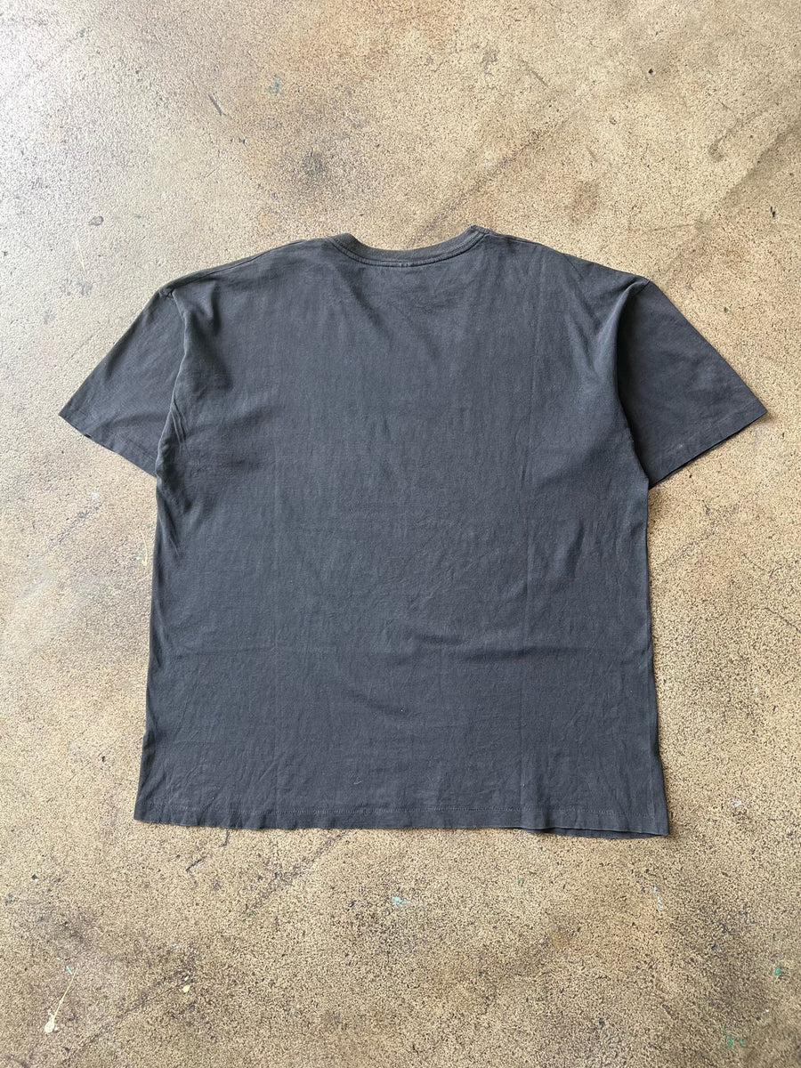1990s New York Faded Black Tee