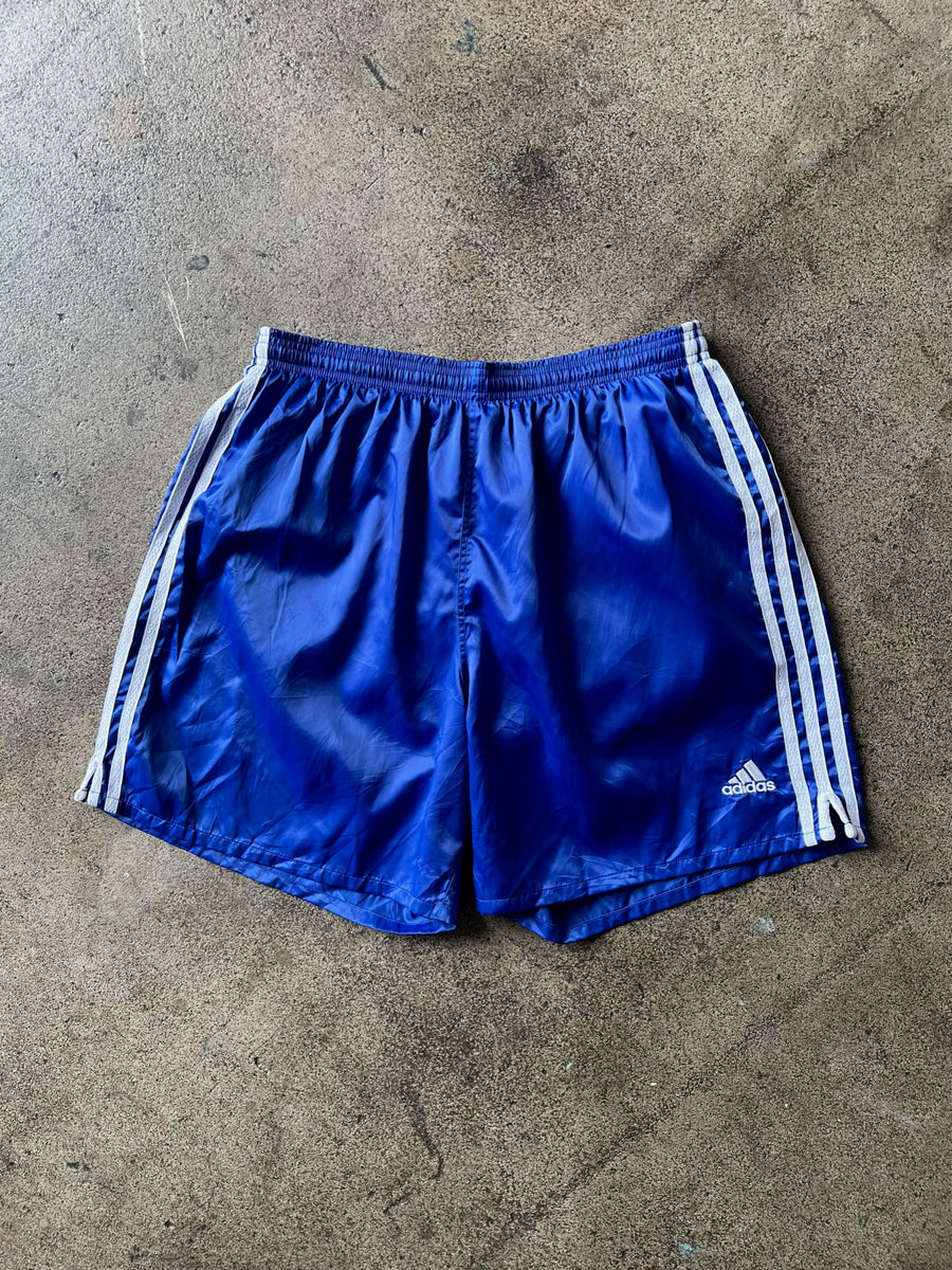 2000s Adidas Blue Soccer Shorts