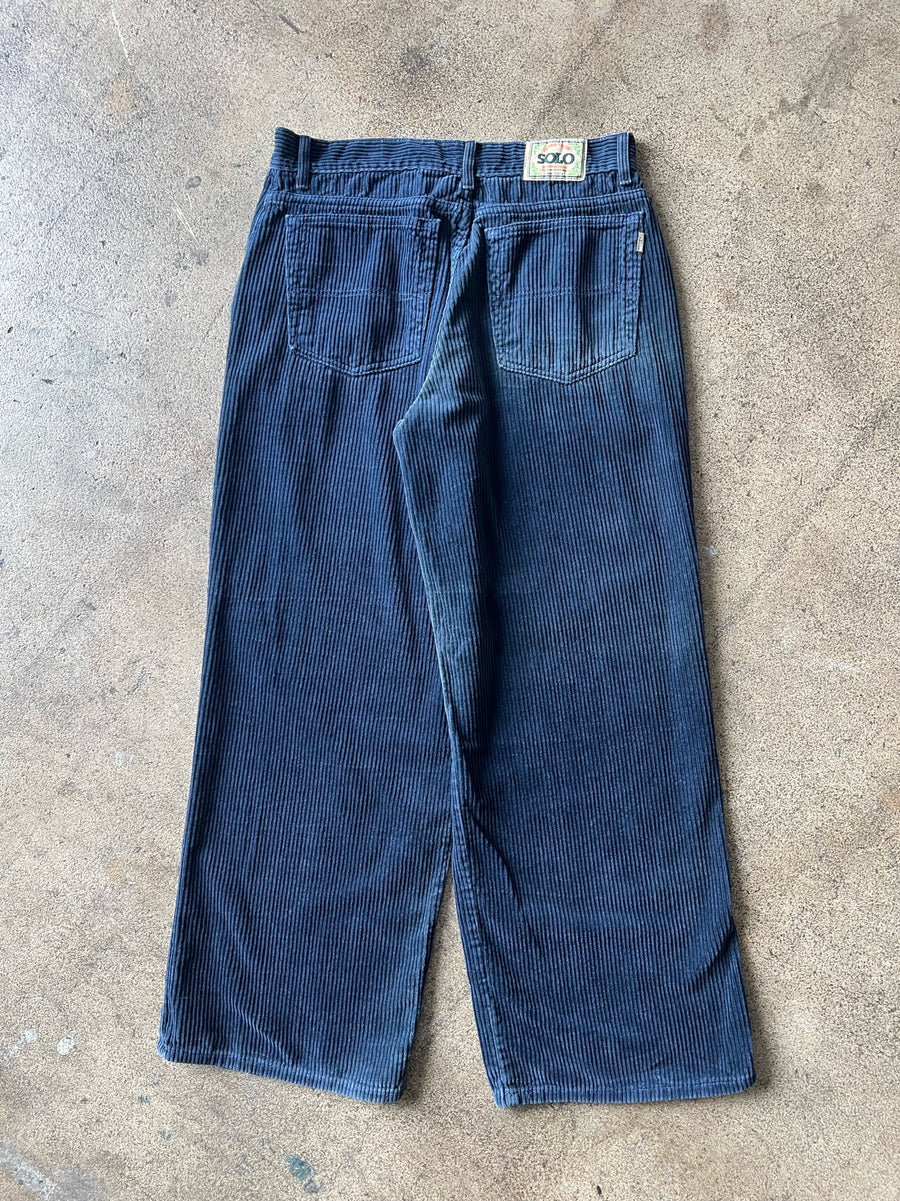 1990s Solo Flowy Corduroy Pants 32