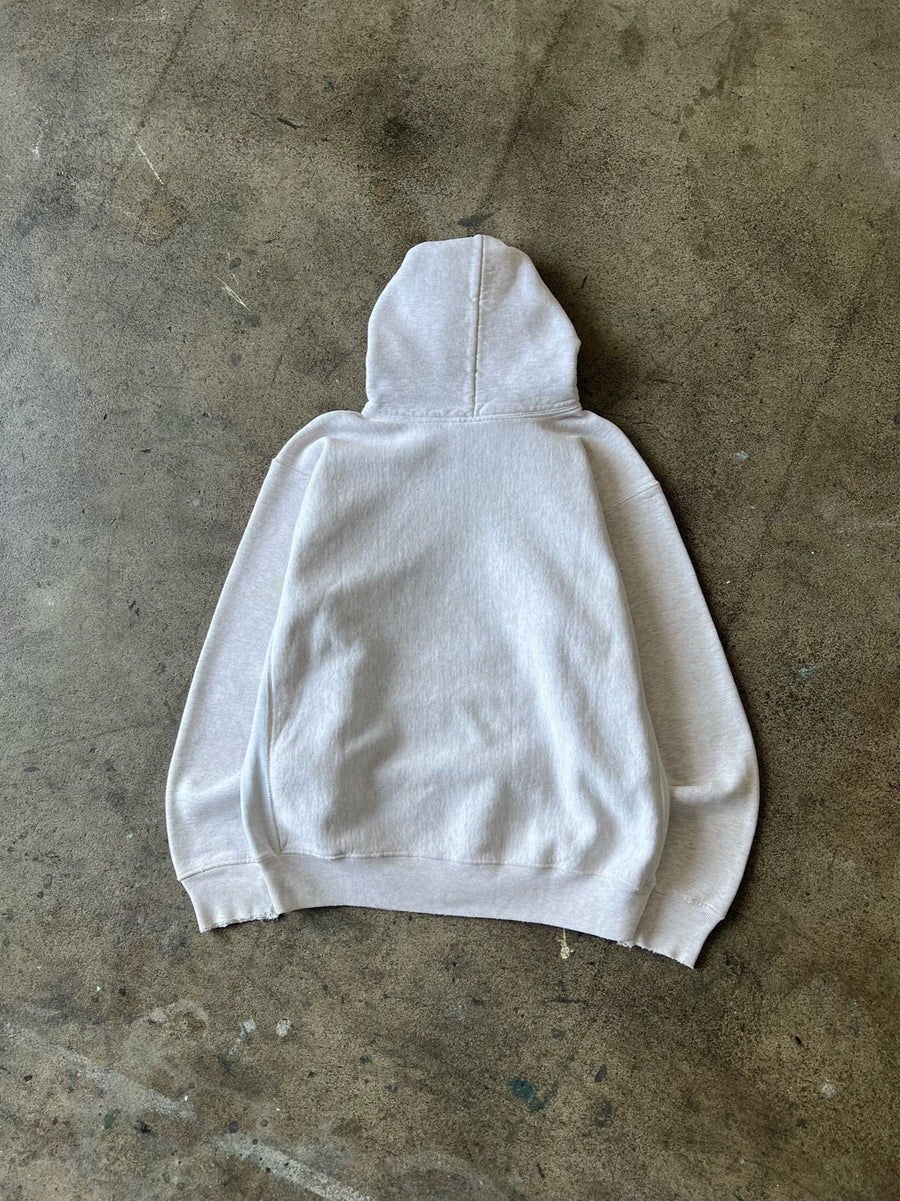 1990s Carey Track Light Gray Hoodie