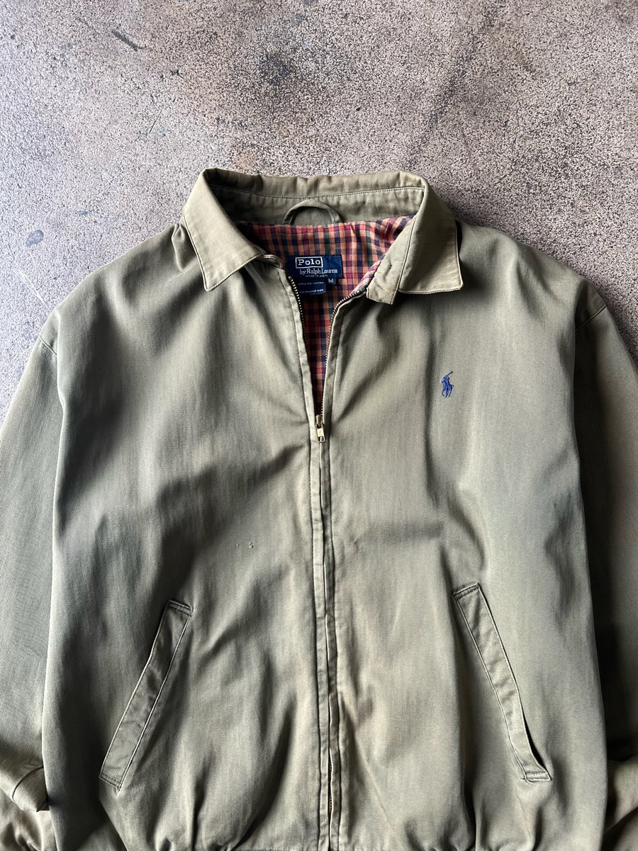 1990s Polo Ralph Lauren Faded Olive Jacket