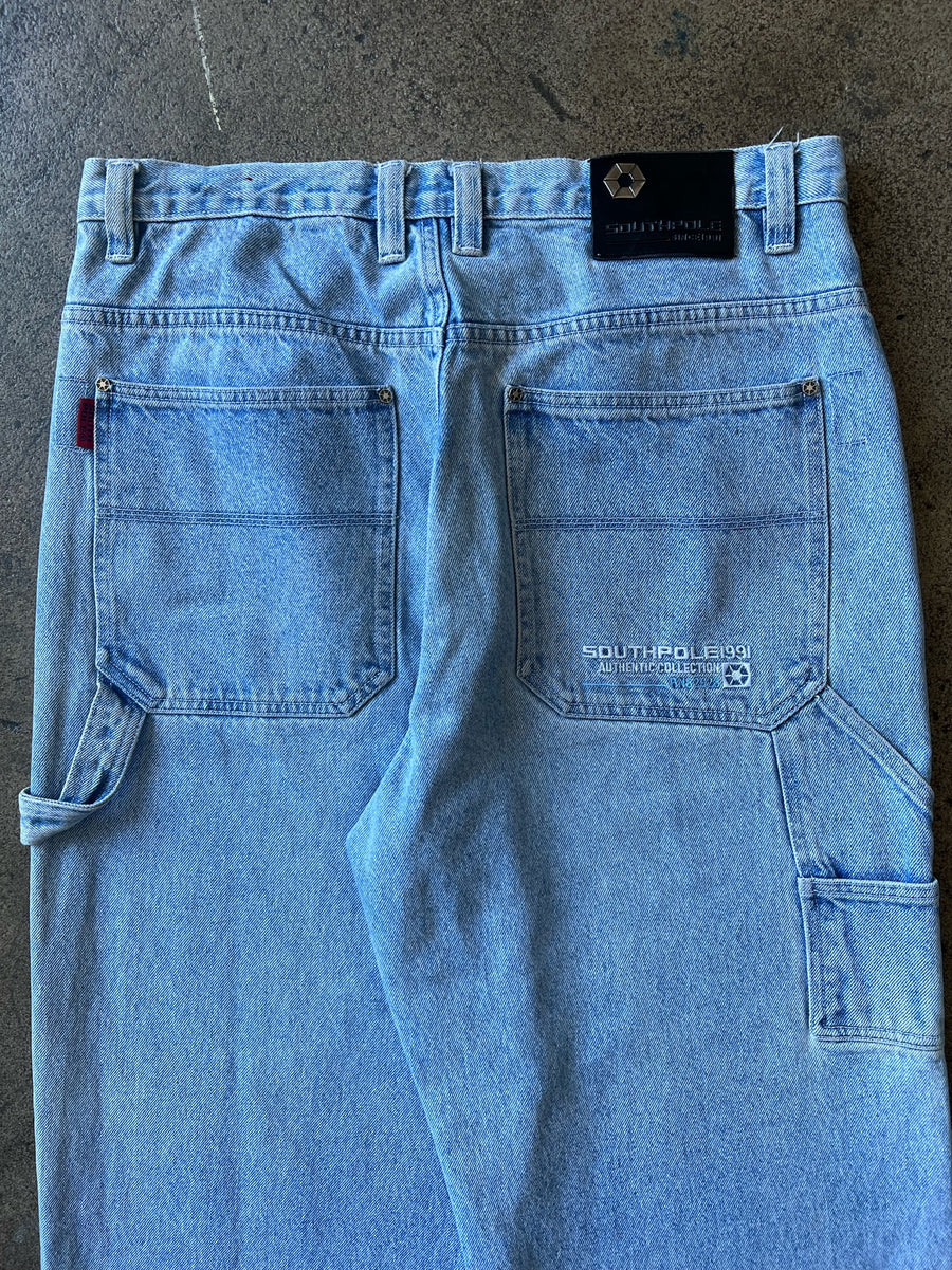 2000s South Pole Baggy Jeans Faded 34