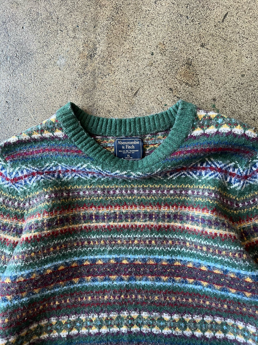 2000s A&F Fair Isle Sweater