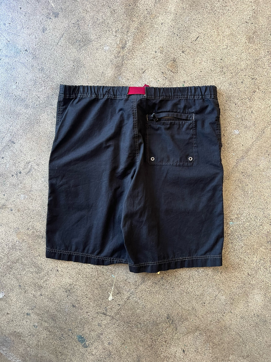 2000s Gap Overdyed Black Cargo Shorts