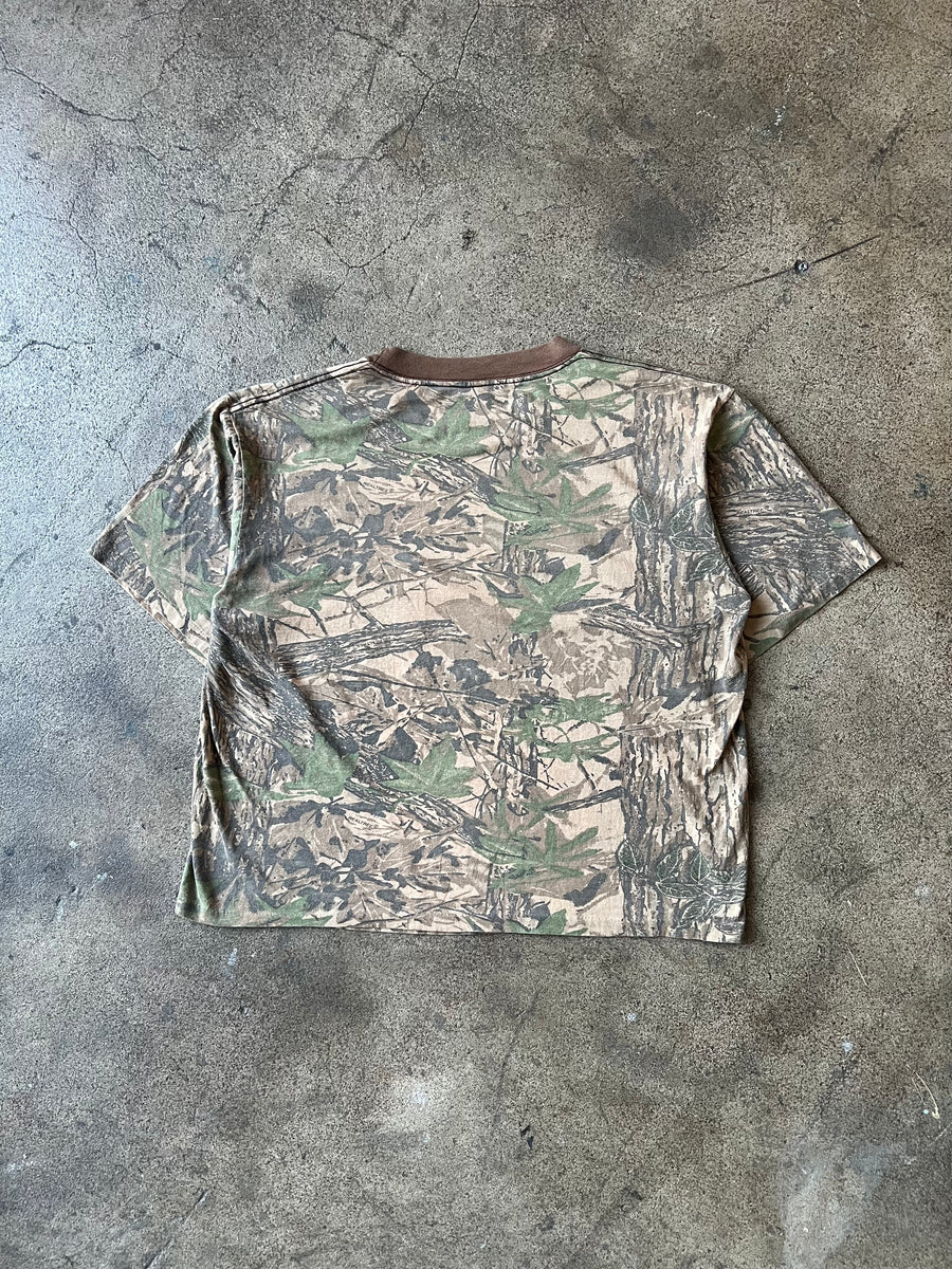 1990s Real Tree Camo Pocket Tee Boxy – Ametora