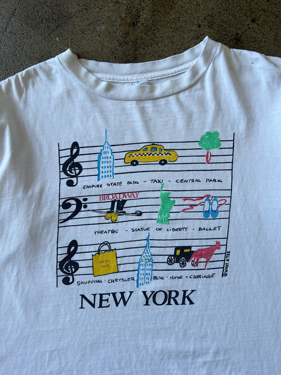 1990s New York Boxy Tourist Tee