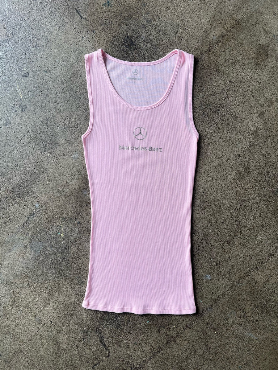 2000s Mercedes Benz Pink Tank Top