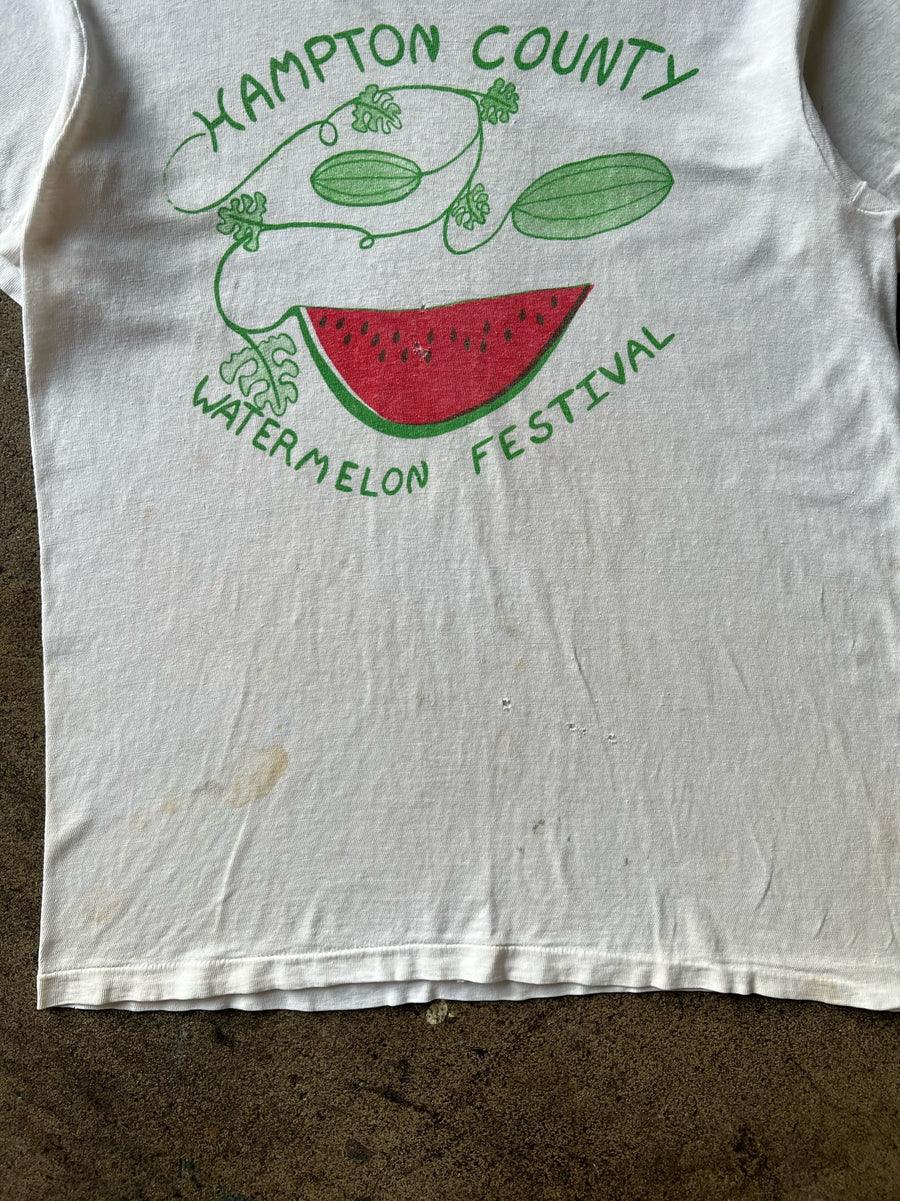 1960s Hanes Watermelon Festival Tee