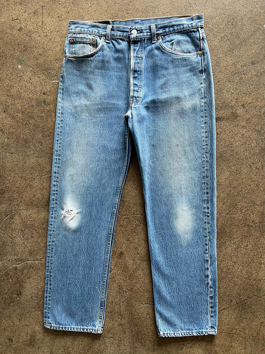 1990s Levi's 501xx Jeans Faded 34