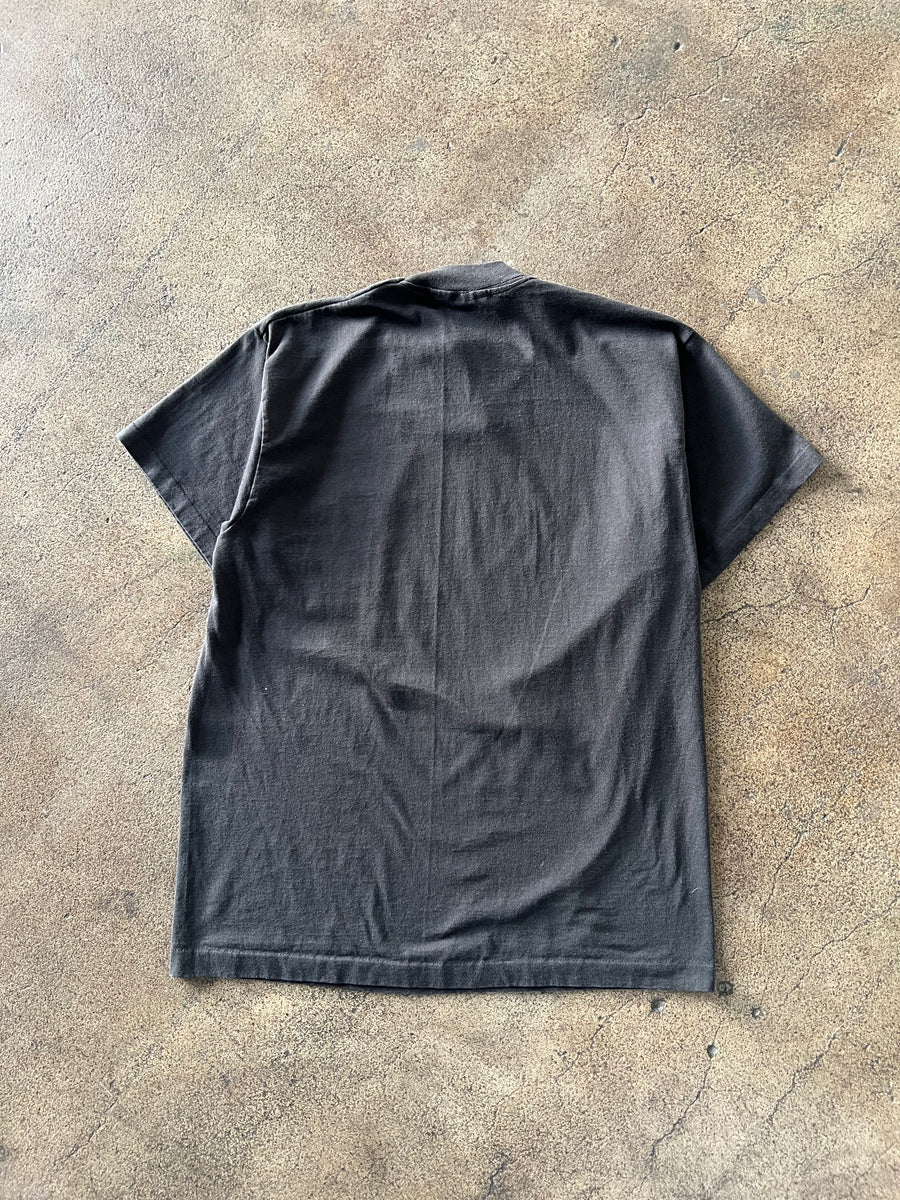 1990s BVD Faded Black Pocket Tee