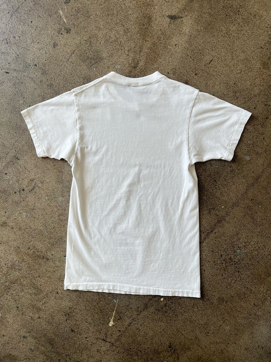 1980s White Tee