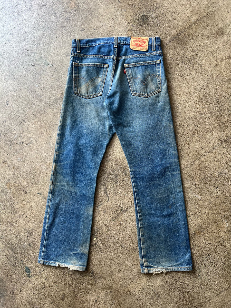 2000s Levi's 517s Mud Wash Jeans 31