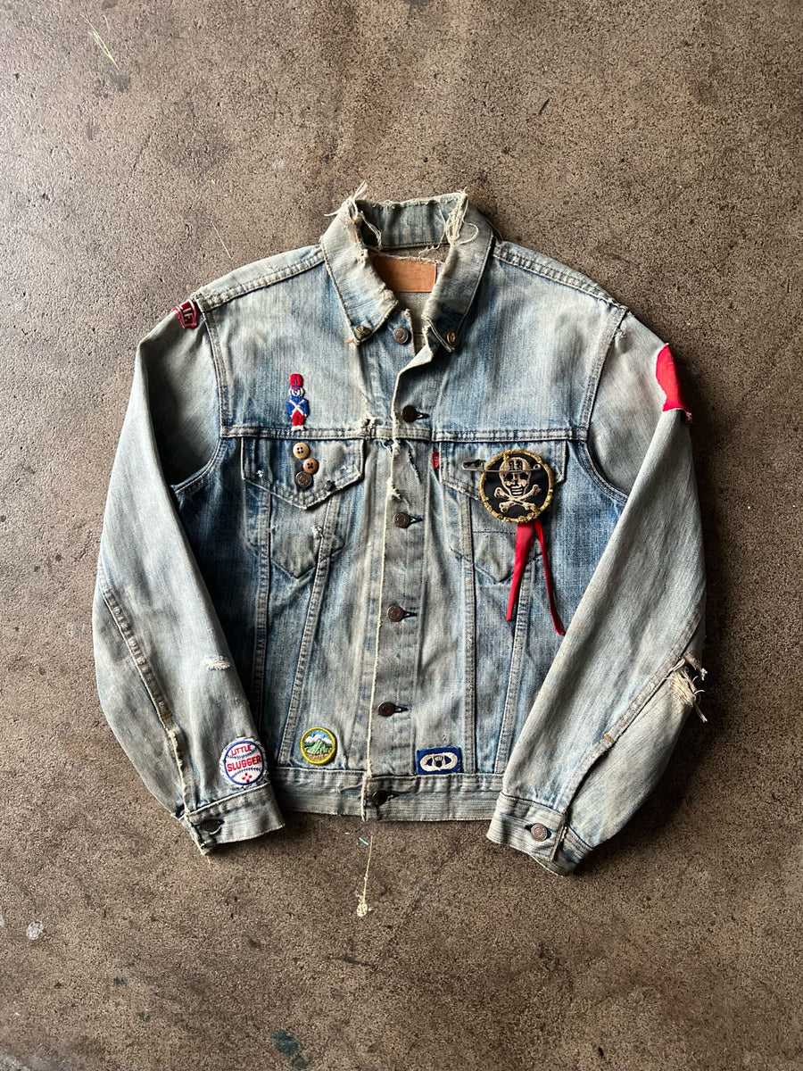 1970s Levi's Type III Faded & Patched Jacket