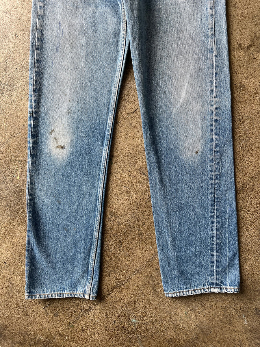 1990s Levi's 501xx Faded Blue Jeans 31