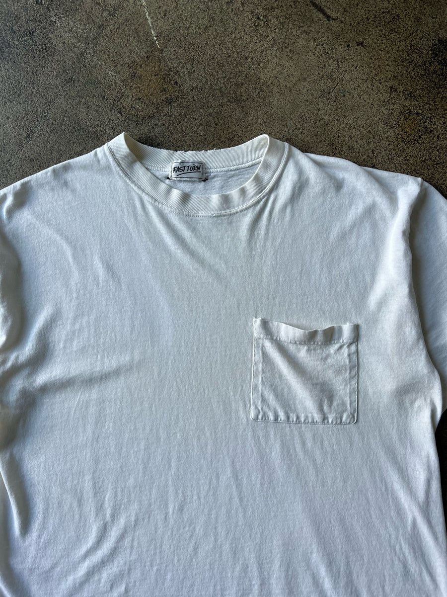 1990s White Pocket Tee