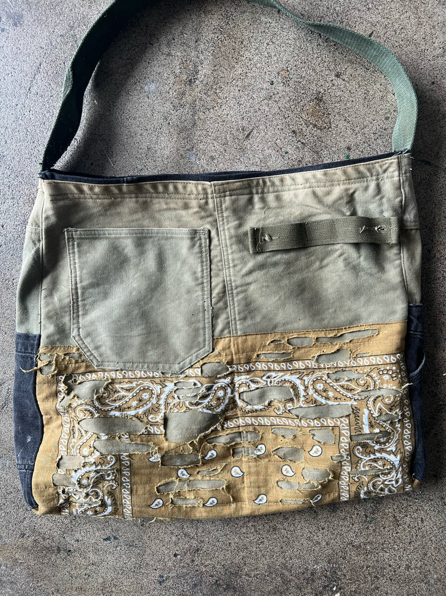 Reworked Bandana Army Tote