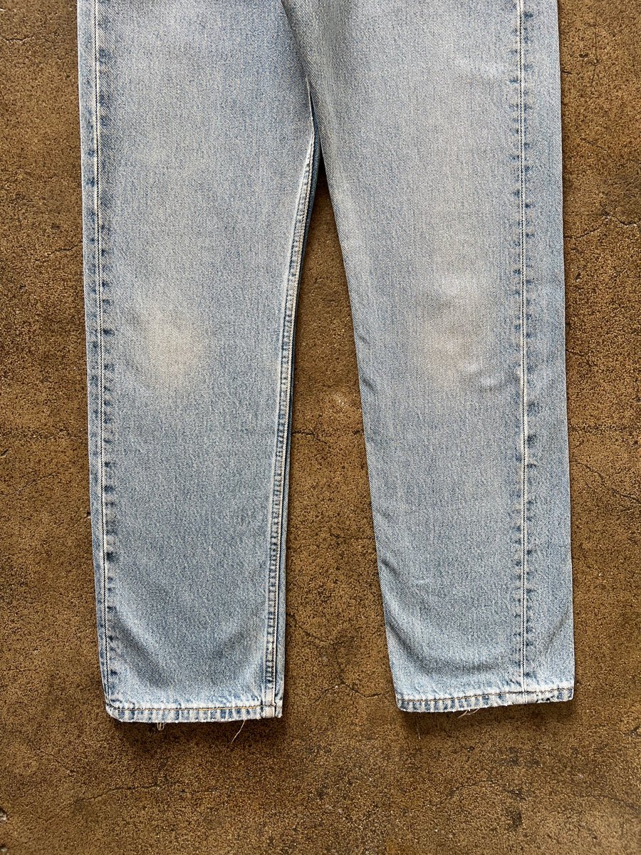 1990s Levi's 501 Faded Blue Jeans 27